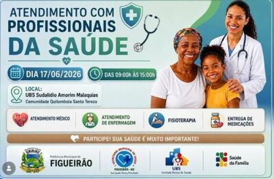 Imagem da notícia Ainda dá tempo: comunidade quilombola de Figueirão recebe ação de saúde até as 15h nesta quarta-feira